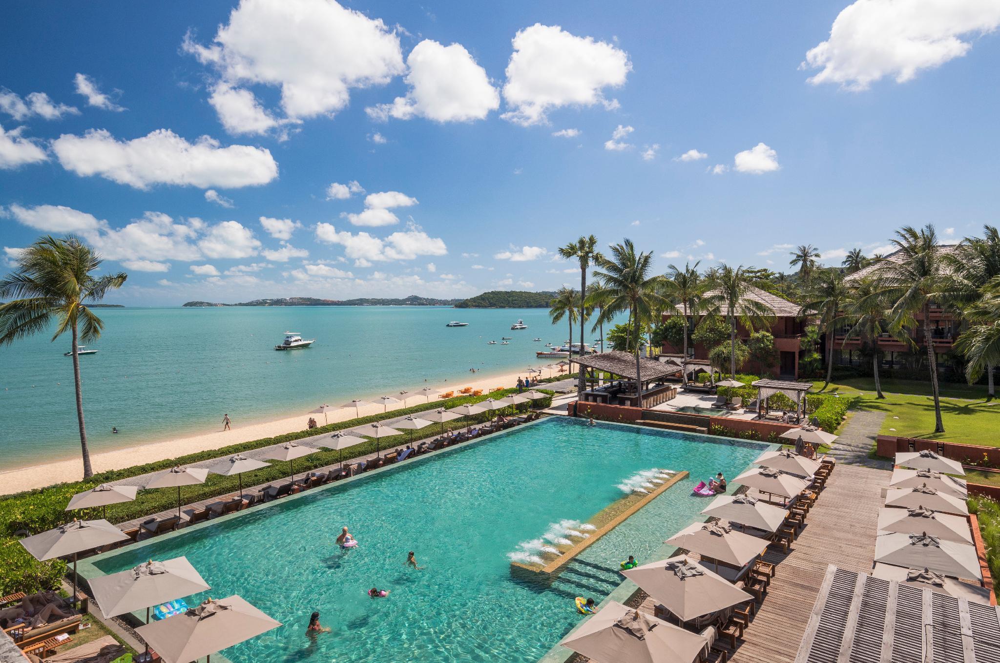 Hansar Samui Resort & Spa - Sha Extra Plus Bophut Exterior photo The swimming pool at the resort