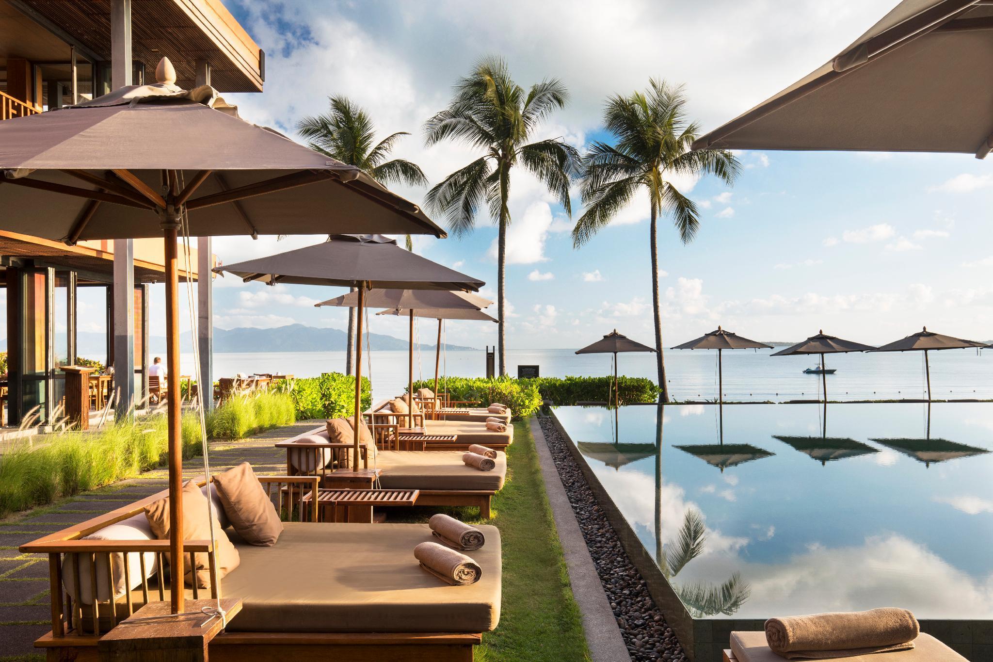 Hansar Samui Resort & Spa - Sha Extra Plus Bophut Exterior photo The Beach Club at the Cape