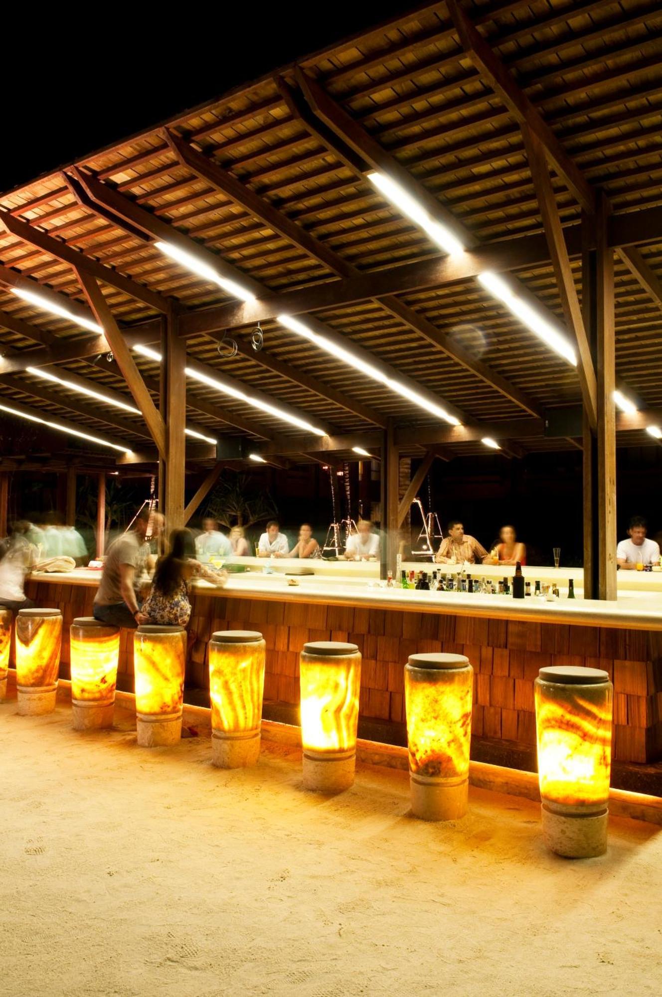 Hansar Samui Resort & Spa - Sha Extra Plus Bophut Restaurant photo The bar at the restaurant