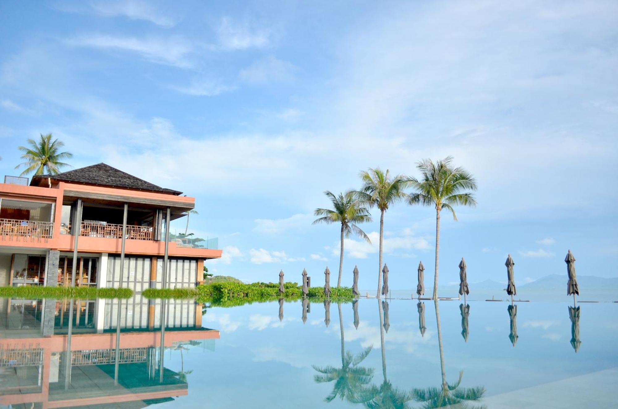 Hansar Samui Resort & Spa - Sha Extra Plus Bophut Exterior photo The resort's infinity pool